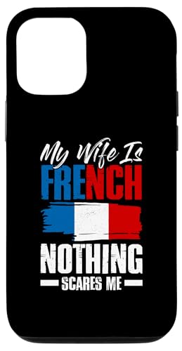 Hülle für iPhone 12/12 Pro Paris Frankreich Flagge Frankreich von French themed Gifts for Women Men