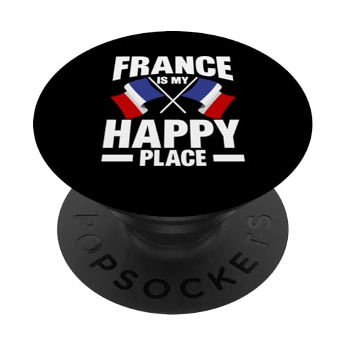 Paris Frankreich Flagge Frankreich PopSockets mit austauschbarem PopGrip von French themed Gifts for Women Men