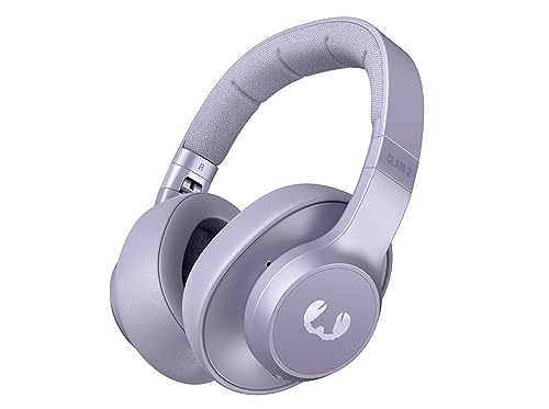 Fresh 'n Rebel Clam 2, Kabelloser Bluetooth-Kopfhörer Over-Ear, 80 Stunden Wiedergabezeit, mit Mikrofon, faltbar, Ambient-Sound-Modus, Schnellladefunktion, Audioeingang, Veganes Leder (Dreamy Lilac) von Fresh 'n Rebel