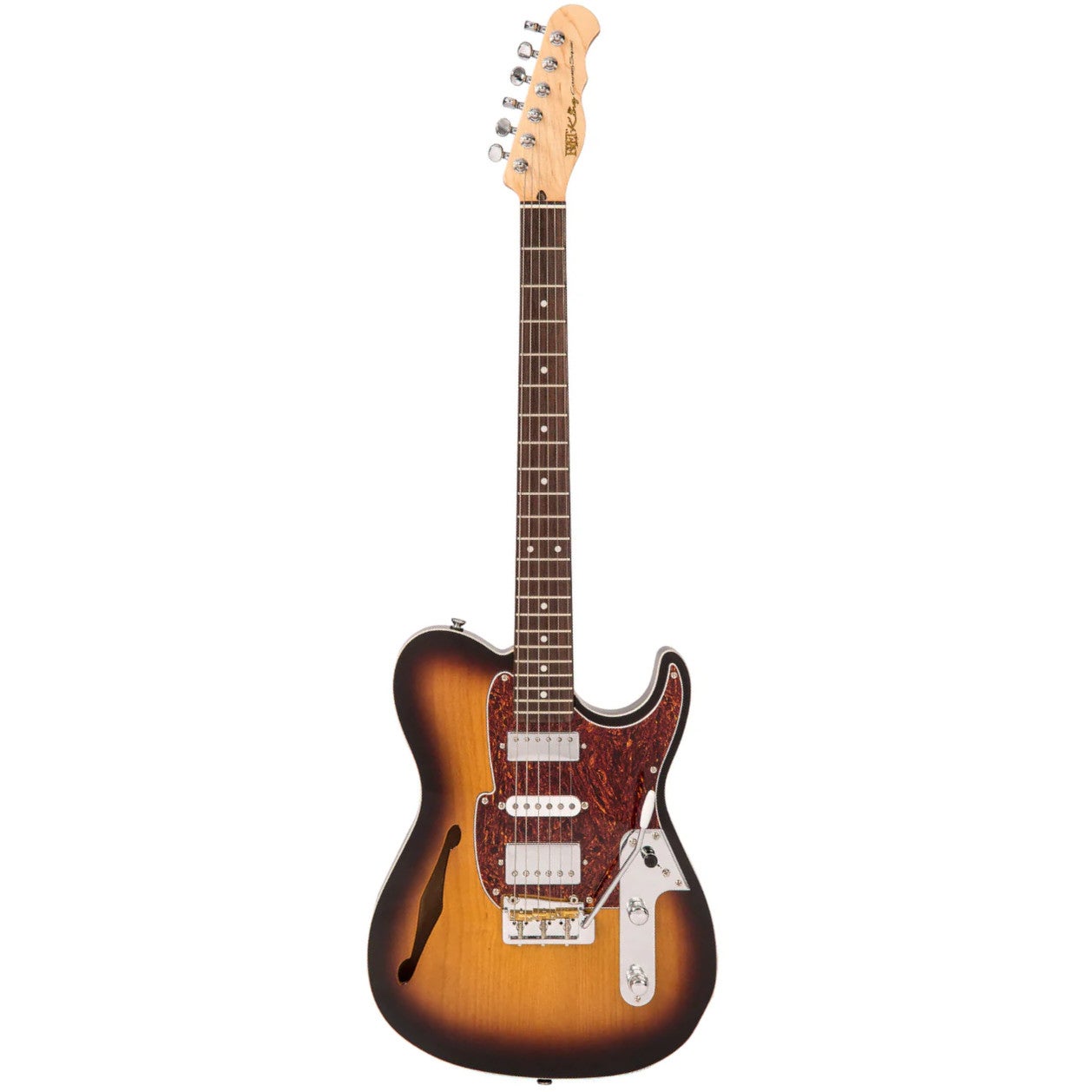 Fret-King Country Squire Semitone Deluxe Original Classic Burst Electric Guitar von Fret-King