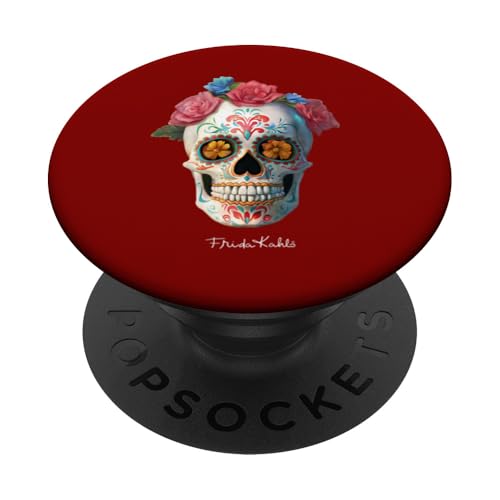 Frida Kahlo - Tag der Toten, 1. November PopSockets Klebender PopGrip von Frida Kahlo