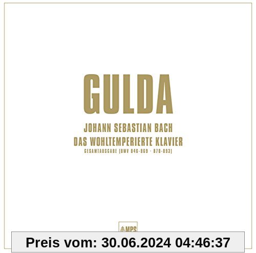 Das Wohltemperierte Klavier von Friedrich Gulda