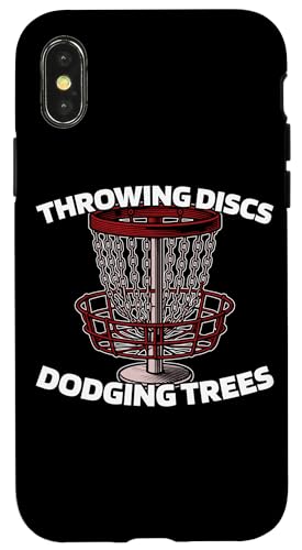 Hülle für iPhone X/XS Frisbee Golf Scheibe - Outdoor Natur Sport Disc Golf von Frisbee Golf Geschenke & Ideen