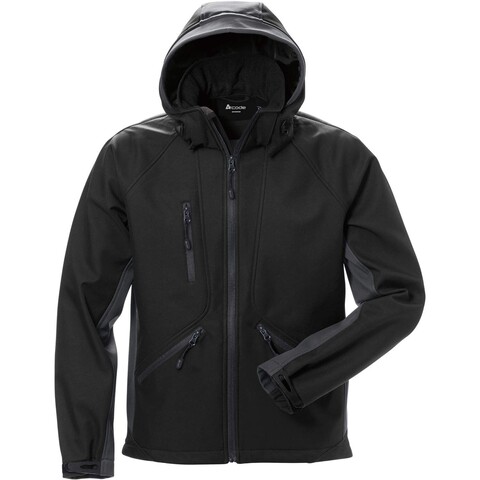 Fristads Acode Softshell-Jacke 1414 SHI Schwarz/Grau von Fristads