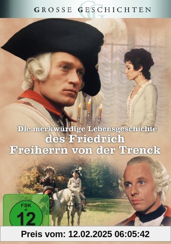 Die merkwürdige Lebensgeschichte des Friedrich Freiherrn von der Trenck - Große Geschichten - Neuauflage [3 DVDs] von Fritz Umgelter