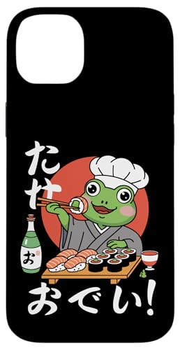 Hülle für iPhone 14 Plus Frosch Japanisch Essen Sushi Chef Kawaii Ramen Anime von FrogAxis1