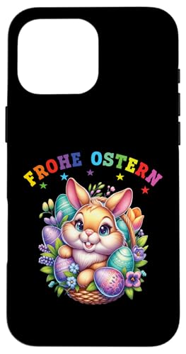 Osterhase Ostergeschenk Mädchen Damen Kinder Osterkostüm Hülle für iPhone 16 Pro Max von Frohe Ostern Oster Hase & Osterhasen Kostüm Herren