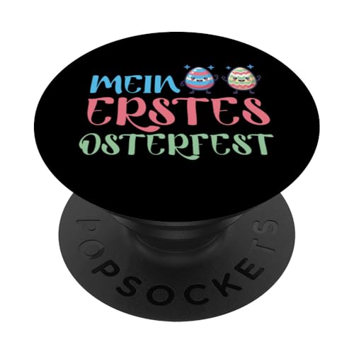 Mein Erstes Osterfest Ostereier wünschen Frohe Ostern PopSockets Klebender PopGrip von Frohe Ostern mit Osterhase