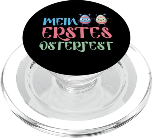 Mein Erstes Osterfest Ostereier wünschen Frohe Ostern PopSockets PopGrip für MagSafe von Frohe Ostern mit Osterhase