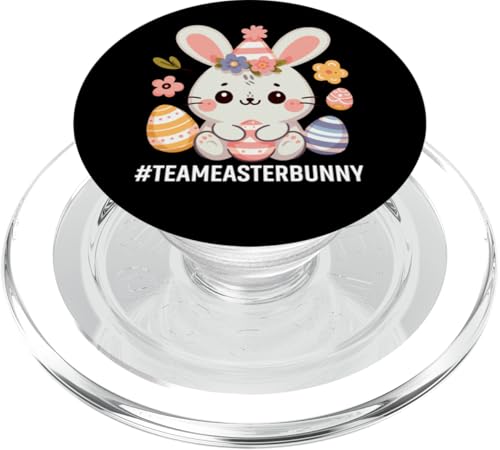 Team Easter Bunny Niedlicher Osterhase wünscht Frohe Ostern PopSockets PopGrip für MagSafe von Frohe Ostern mit Osterhase