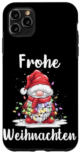 Hülle für iPhone 11 Pro Max Frohe Weihnachten Zwerg Heilig Abend Weihnachtsmütze von Frohe Weihnachten Schöne Bescherung Heilig Abend