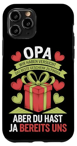 Hülle für iPhone 11 Pro Opa Frohe Weihnachten Großvater Heilig Abend von Frohe Weihnachten Schöne Bescherung Heilig Abend