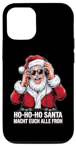 Hülle für iPhone 12/12 Pro Santa Claus Lustiger Spruch Weihnachten von Frohe Weihnachten Shirt Männer Herren Fun Spruch