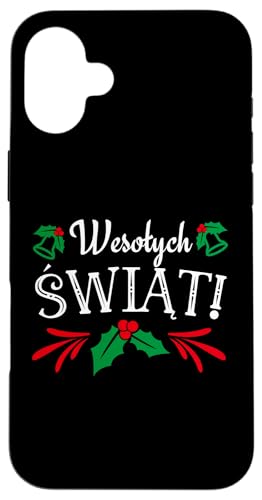 Hülle für iPhone 16 Plus Polen Wigilia Polnische Weihnachten / Wesolych Swiat von Frohe Weihnachten in passender polnischer Kleidung