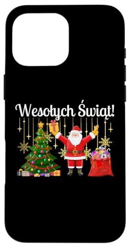 Hülle für iPhone 16 Pro Max Polen Wigilia Polnische Weihnachten / Wesolych Swiat von Frohe Weihnachten in passender polnischer Kleidung