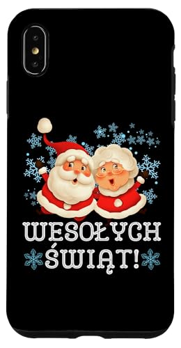 Hülle für iPhone XS Max Polen Wigilia Polnische Weihnachten / Wesolych Swiat von Frohe Weihnachten in passender polnischer Kleidung