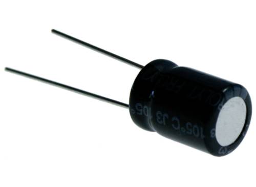 Frolyt E-KM3235 Elektrolyt-Kondensator radial bedrahtet 5mm 220 µF 40V (Ø x L) 10mm x 21mm von Frolyt