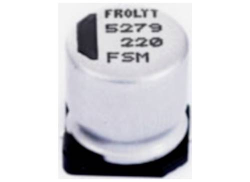 Frolyt E-RSY333 Elektrolyt-Kondensator SMD 4.5mm 100 µF 35V 20% (Ø x L) 8.9mm x 12mm von Frolyt