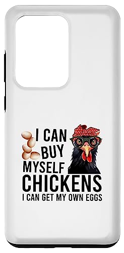Hülle für Galaxy S20 Ultra Animal Jokes - I Can Buy Myself Chickens - Hühner-Design von From Dyzamora