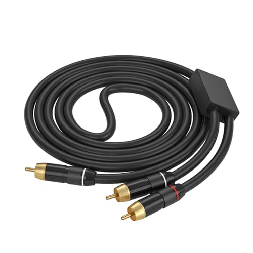 Frotox Auditory Cable 1 Auf 2 Splitter Verlängerungskabel Vergoldete Stecker Auf Stecker Für Hervorragenden von Frotox