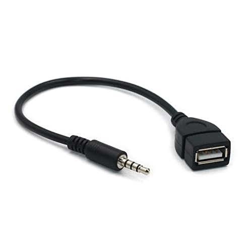 Frotox USB Auf 3 5mm Adapter Auf USB Adapter Musik Auto Stereo Stecker Auf USB Weibliche Kabel von Frotox