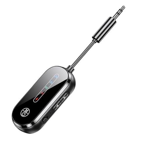 Frsoinor 2-in-1 Bluetooth 5.4 Audio-Transmitter-Empfänger, 3,5 mm AUX-Klinke, Flugzeug, kabelloser Adapter für TV, Auto-Lautsprecher, PC-Kopfhörer von Frsoinor