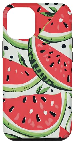 Hülle für iPhone 15 Wassermelone, Wassermelonen-Thema, Obstmuster von Fruit Grahpics & Fruit Theme Gifts