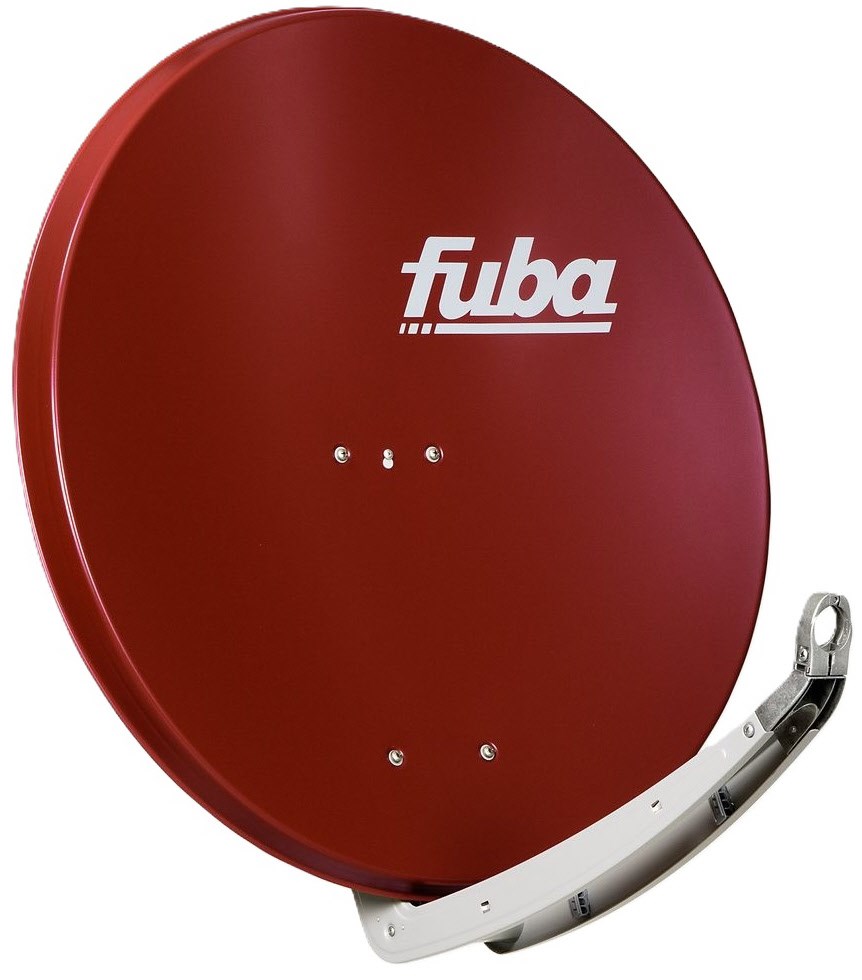 DAA 850 R Satellitenantenne rotbraun von Fuba