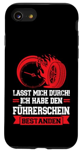 lasst mich! ich habe Führerschein bestanden Fahrprüfung Hülle für iPhone SE (2020) / 7 / 8 von Führerschein & Führerschein bestanden Geschenke