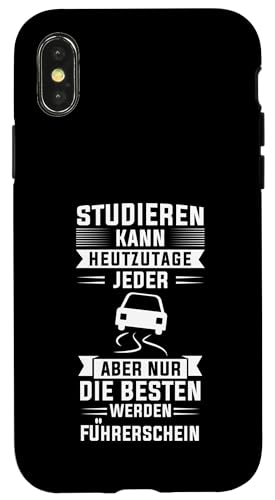 nur die besten werden Führerschein Fahrprüfung Hülle für iPhone X/XS von Führerschein & Führerschein bestanden Geschenke