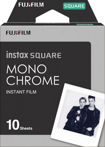 Fujifilm Instax SQUARE MONOCHROME WW 1 Sofortbild-Film Schwarz/Weiß von Fujifilm