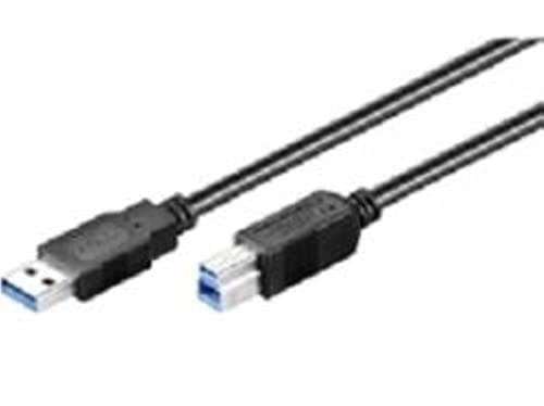 MicroConnect USB A/USB B, 5 m USB-Kabel schwarz – USB-Kabel (5 m, 5 m, USB A, USB B, 3.0 (3.1 Gen 1), Stecker/Stecker, Schwarz von Fujitsu