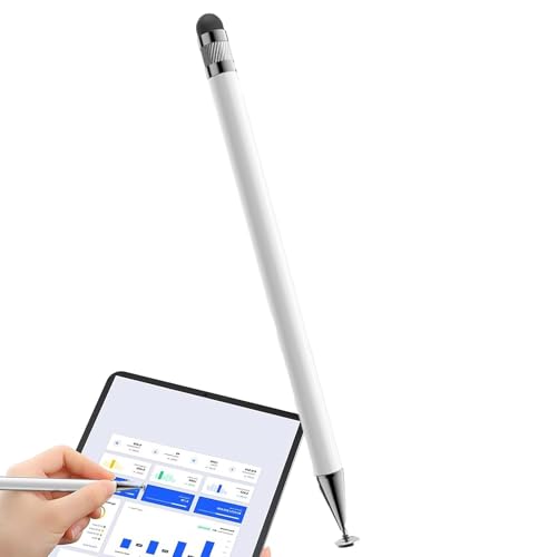 Fukamou Silikon-Touchstift, Bildschirm-Touchstifte | Silikon-Disc-Touchscreen-Stift | Schreibstift Mit Empfindlicher Berührung Für -Arbeit, Unterhaltung, Studium, Malen von Fukamou