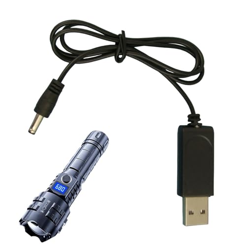 Fukamou USB-Ladekabel - Intelligentes Schnellladekabel, Adapter, Stecker, Buchse, Ladekabel | Wiederverwendbares -Verlängerungs-USB-zu-DC-Kabel. Flexibles Ersatz-DC-Ladekabel Für Lautsprecher von Fukamou