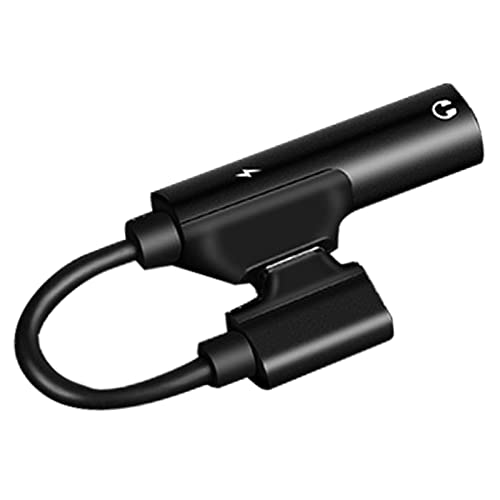 Klinkenadapter für Kopfhörer USB C – Adapter 3,5 mm für Kopfhörer und Ladegerät, AUX-Anschluss 2 in 1 mit Schnellladung für Stereo, Kopfhörer von Fulenyi