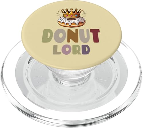 Donut Lord – Lustiges und lustiges Donut-Design PopSockets PopGrip für MagSafe von Fun Graphic Funny Design