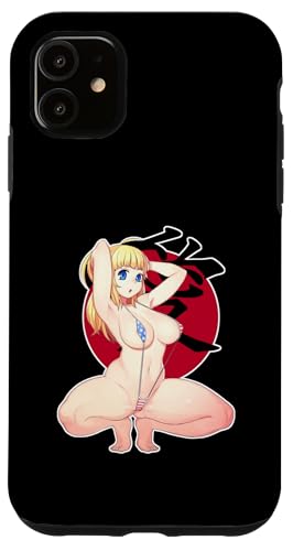 Hülle für iPhone 11 Liebe Japan Anime-Mädchen Liebe Kanji von Fun Sale Store