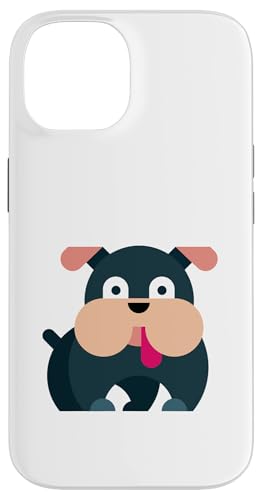 Hülle für iPhone 14 Bulldogge lustig von Fun Sale Store