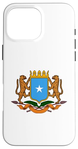 Hülle für iPhone 16 Pro Max Somalia Wappen Flagge von Fun Sale Store