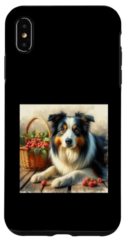 Hülle für iPhone XS Max Australischer Schäferhund, niedlich von Fun Sale Store