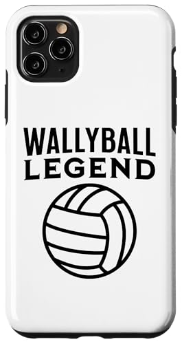 Hülle für iPhone 11 Pro Max WALLYBALL LEGEND Teamgrafik, lässiges Turnier, Freizeit von Fun