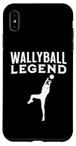 Hülle für iPhone XS Max WALLYBALL LEGEND SPORTS Team-Grafik-Casual-Turnier von Fun