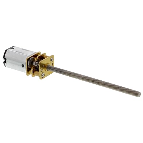 Funduino Mini Getriebemotor mit 55mm Gewindestange Modellbaumotor Micro DC Motor N20 RC 3D-Druck 3V 6V 12V, 15 30 50 100 200 500 1000 RPM (12V 200RPM) von Funduino