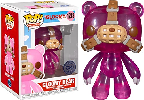 Funko Gloomy Bear Assortiment POP! Animation Vinyl Figuren Gloomy The Naughty Grizzly Toy Tokyo W/Translucent Black Chase 9 von Funko