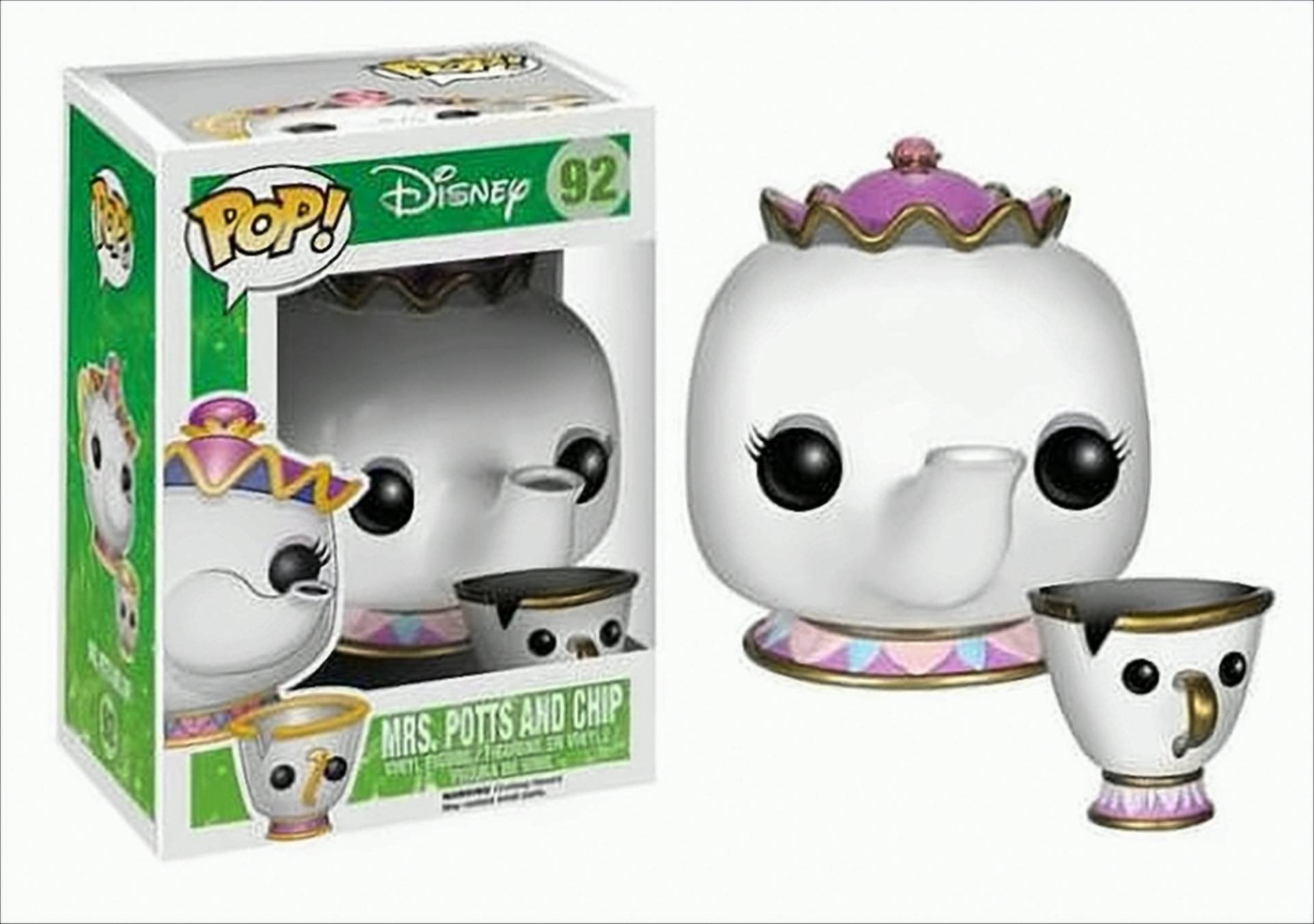 Funko Pop - Disney - Die Schöne und das Biest - Madame Pottine und Tassilo 10 cm von Funko