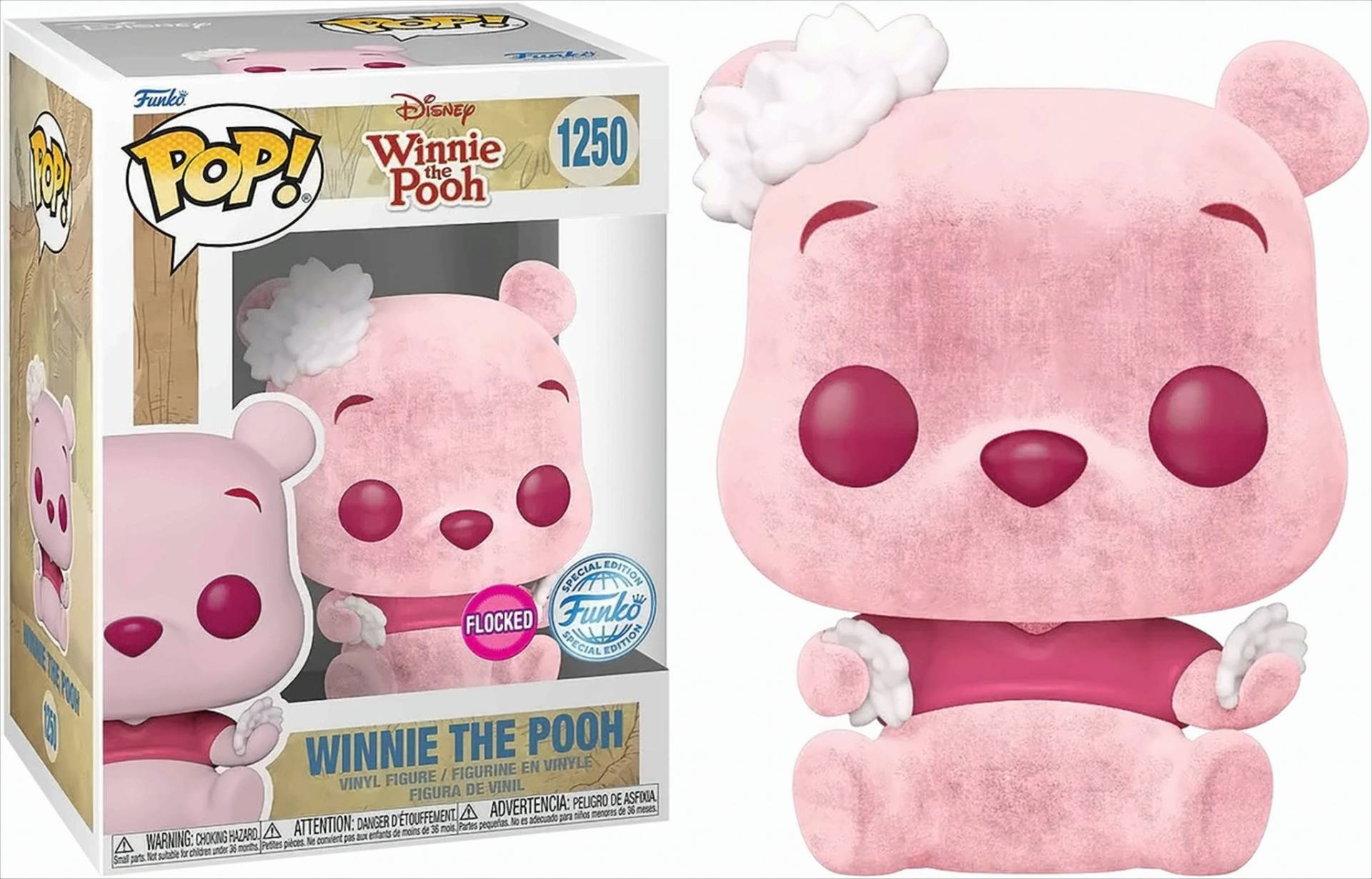 POP - Disney Winnie the Pooh Cherry Blsm FLOCKED 1250 von Funko