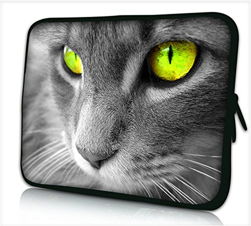 wasserdichte Laptoptasche 17 Zoll - 17,3 Zoll Notebook Tasche aus Neopren - Laptop Tasche - Laptop Case - Wasserfeste Laptop Hülle - Premium Qualität Laptophülle für Optimalen Schutz von Funky Planet