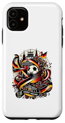 Hülle für iPhone 11 Deutschland, Fußball Sommermärchen von FunkySportsWear