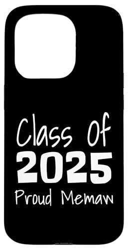 Hülle für iPhone 15 Pro Stolzer Memaw-Abschlussjahrgang 2025 des Senior-Absolventen 2025 von Funny 2025 Graduation Gifts