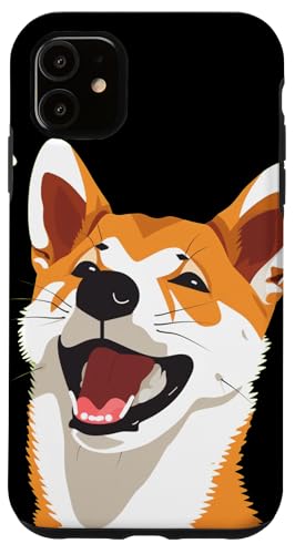 Hülle für iPhone 11 Hübsches lächelndes Akita-Gesichtskostüm für Hundeliebhaber von Funny Akita Dog Outfit